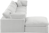 Comfy Velvet Modular Sectional - Adaptable Seating with Plush Down Feather Cushions for Ultimate Comfort