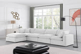 Comfy Velvet Modular Sectional - Adaptable Seating with Plush Down Feather Cushions for Ultimate Comfort