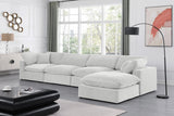 Comfy Velvet Modular Sectional - Adaptable Seating with Plush Down Feather Cushions for Ultimate Comfort