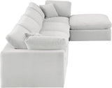 Comfy Velvet Modular Sectional - Adaptable Seating with Plush Down Feather Cushions for Ultimate Comfort