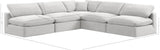 Comfy Modular Sectional - Luxurious Linen Fabric with Overstuffed Cushions for Ultimate Comfort and Style