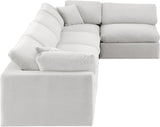 Comfy Velvet Modular Sectional - Luxurious Versatile Seating with Plush Down Feather Cushions