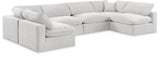 Comfy Modular Sectional - Versatile Contemporary Design with Plush Down Feather Cushions for Comfort