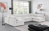 Comfy Modular Sectional - Versatile Contemporary Design with Plush Down Feather Cushions for Comfort