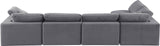 Comfy Velvet Modular Sectional - Luxurious Versatile Seating with Plush Down Feather Cushions