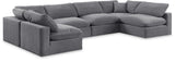 Comfy Modular Sectional - Versatile Contemporary Design with Plush Down Feather Cushions for Comfort