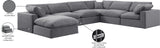 Comfy Modular Sectional Sofa - Luxurious Overstuffed Cushions & Versatile Design for Ultimate Comfort