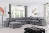Comfy Modular Sectional Sofa - Luxurious Overstuffed Cushions & Versatile Design for Ultimate Comfort