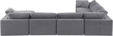 Comfy Modular Sectional Sofa - Luxurious Overstuffed Cushions & Versatile Design for Ultimate Comfort