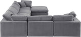 Comfy Modular Sectional Sofa - Luxurious Overstuffed Cushions & Versatile Design for Ultimate Comfort