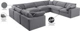 Comfy Modular Sectional - Stylish and Adaptable Seating Solution with Plush Down Feather Cushions