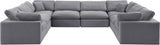 Comfy Modular Sectional - Stylish and Adaptable Seating Solution with Plush Down Feather Cushions