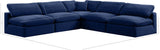 Comfy Modular Sectional - Luxurious Linen Fabric with Overstuffed Cushions for Ultimate Comfort and Style