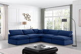 Comfy Modular Sectional - Luxurious Linen Fabric with Overstuffed Cushions for Ultimate Comfort and Style