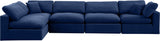 Comfy Velvet Modular Sectional - Luxurious Versatile Seating with Plush Down Feather Cushions