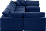 Comfy Modular Sectional - Versatile Contemporary Design with Plush Down Feather Cushions for Comfort