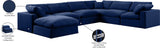 Comfy Modular Sectional Sofa - Luxurious Overstuffed Cushions & Versatile Design for Ultimate Comfort