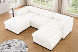 HARMONY 109" 3-Seater Sofa with 2 Ottomans