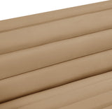 Cascade Chair - Modern Boucle Fabric Seating with Curved Arms and Deep Channel Tufting for Comfort