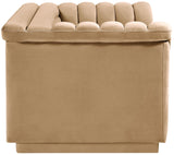 Cascade Loveseat - Modern Curved Arm Design with Deep Channel Tufting for Ultimate Comfort and Style