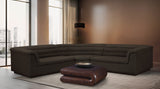 Cascade Modular Sectional - Sleek Curved Arms & Deep Channel Tufting for Ultimate Comfort & Style