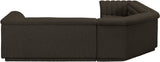 Cascade Modular Sectional - Sleek Curved Arms & Deep Channel Tufting for Ultimate Comfort & Style