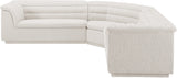 Cascade Modular Sectional - Sleek Curved Arms & Deep Channel Tufting for Ultimate Comfort & Style