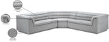 Cascade Modular Sectional - Sleek Curved Arms & Deep Channel Tufting for Ultimate Comfort & Style