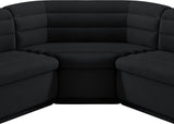 Cascade Modular Sectional - Sleek Curved Arms & Deep Channel Tufting for Ultimate Comfort & Style