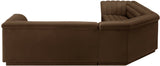 Cascade Modular Sectional - Sleek Curved Arms & Deep Channel Tufting for Ultimate Comfort & Style