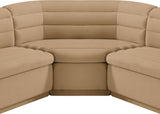 Cascade Modular Sectional - Sleek Curved Arms & Deep Channel Tufting for Ultimate Comfort & Style