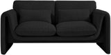 Stylus 64" Boucle Fabric Upholstered Loveseat
