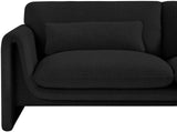 Stylus 86" Boucle Fabric Upholstered Sofa