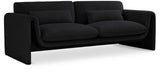 Stylus 86" Boucle Fabric Upholstered Sofa