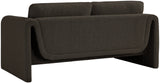 Stylus 64" Boucle Fabric Upholstered Loveseat