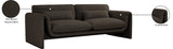 Stylus 86" Boucle Fabric Upholstered Sofa