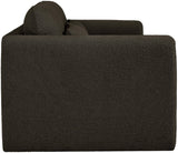 Stylus 86" Boucle Fabric Upholstered Sofa