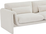 Stylus 86" Boucle Fabric Upholstered Sofa