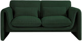 Stylus 64" Boucle Fabric Upholstered Loveseat