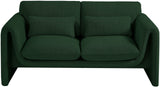 Stylus 64" Boucle Fabric Upholstered Loveseat