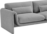 Stylus 64" Boucle Fabric Upholstered Loveseat