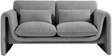 Stylus 64" Boucle Fabric Upholstered Loveseat