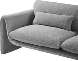 Stylus 86" Boucle Fabric Upholstered Sofa