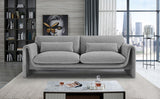 Stylus 86" Boucle Fabric Upholstered Sofa