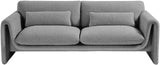 Stylus 86" Boucle Fabric Upholstered Sofa