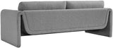 Stylus 86" Boucle Fabric Upholstered Sofa
