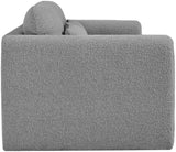 Stylus 86" Boucle Fabric Upholstered Sofa