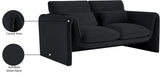 Sloan Velvet Loveseat - Elegant Contemporary Design with Plush Comfort for Your Living Room Retreat