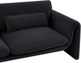 Sloan Velvet Loveseat - Elegant Contemporary Design with Plush Comfort for Your Living Room Retreat