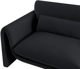 Sloan Velvet Loveseat - Elegant Contemporary Design with Plush Comfort for Your Living Room Retreat